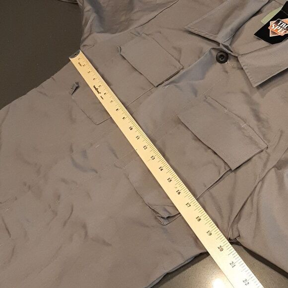 Militay Gray Tac Shirt Jacket - Picture 7 of 10